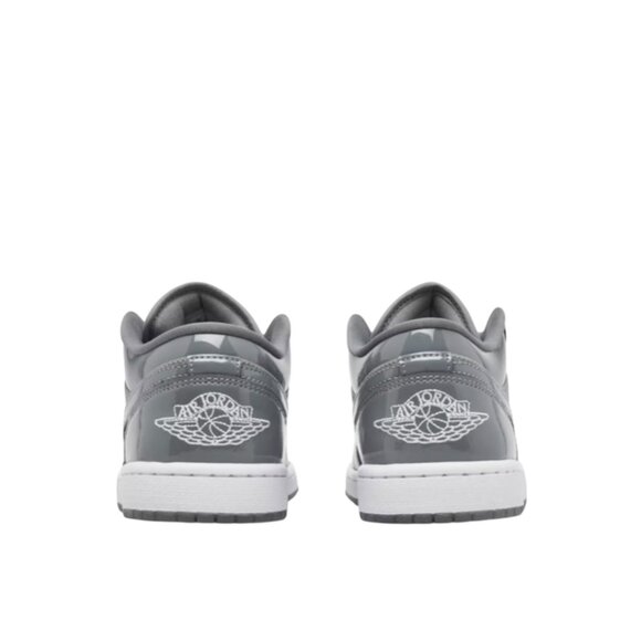 Air Jordan 1 Low SE Patent Cool Grey Mens Basketball Shoes HF3148 011 NEW main image 4